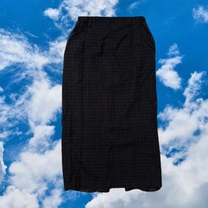 ☆90s Vintage Plaid long skirt☆
